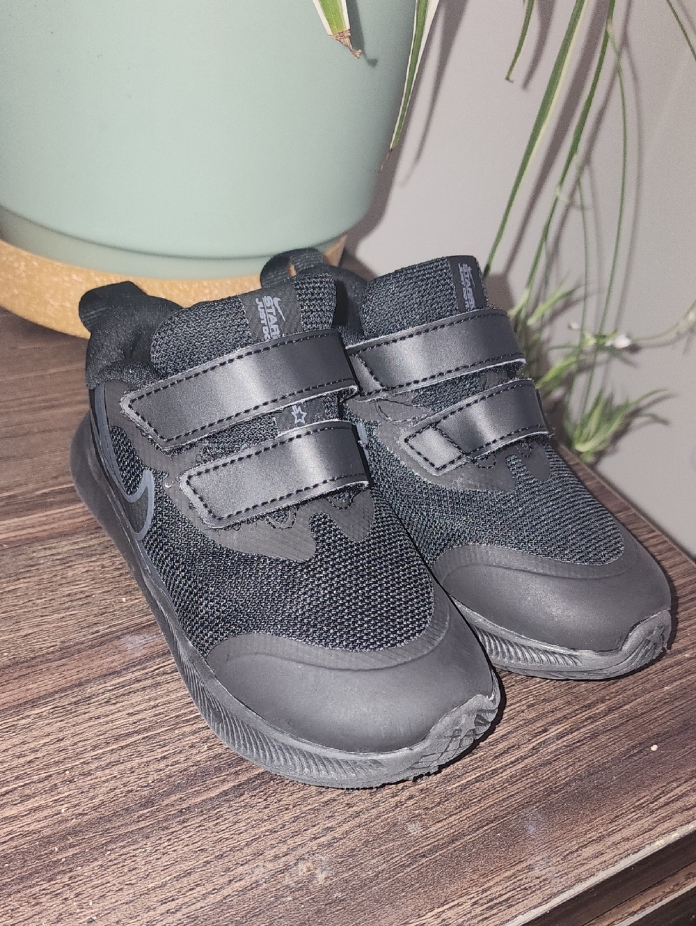  Nike Star Runner 3 (TDV) in the Black/Anthracite colorway
